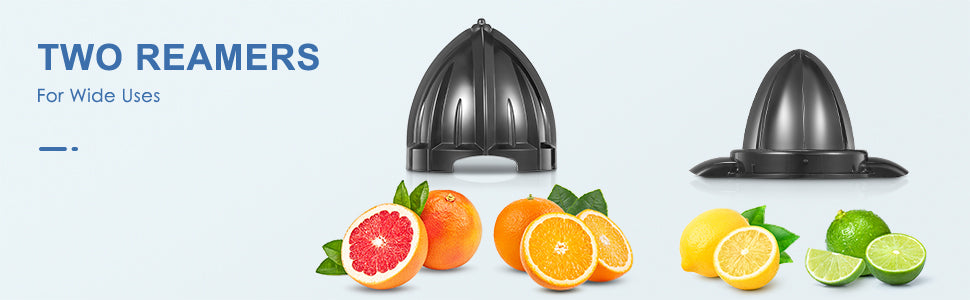 Electric Citrus Juicer Squeezer,  Powerful Electric Orange Juicer With 2 Size Cone, Homemade Citrus Juicer Machine