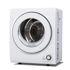 Portable Clothes Dryer 1.6 Cu. ft. Front Load Stainless Steel Electric Dryers Machine for Apartment,RVs,Dorms