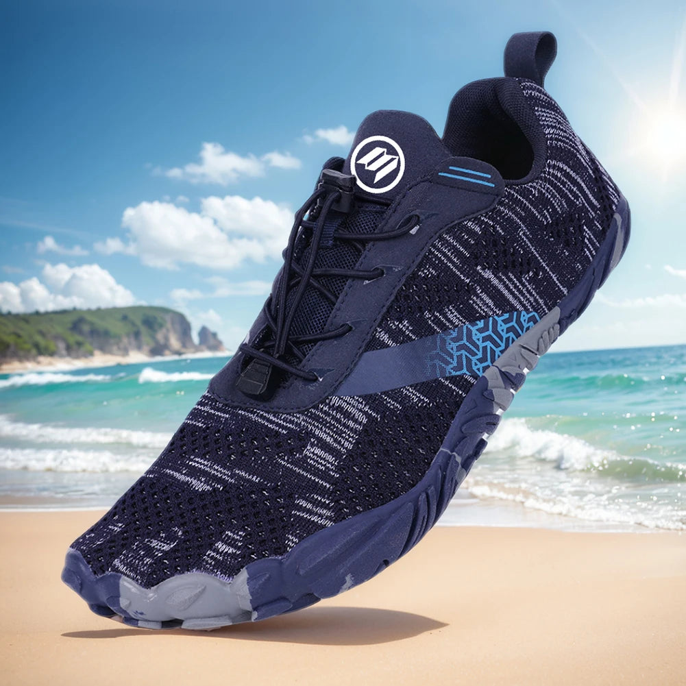 Water Shoes Beach Barefoot Shoes Non-Slip Gym Fitness Shoes Comfortable Hiking Trail Running Shoes for Outdoor Sports