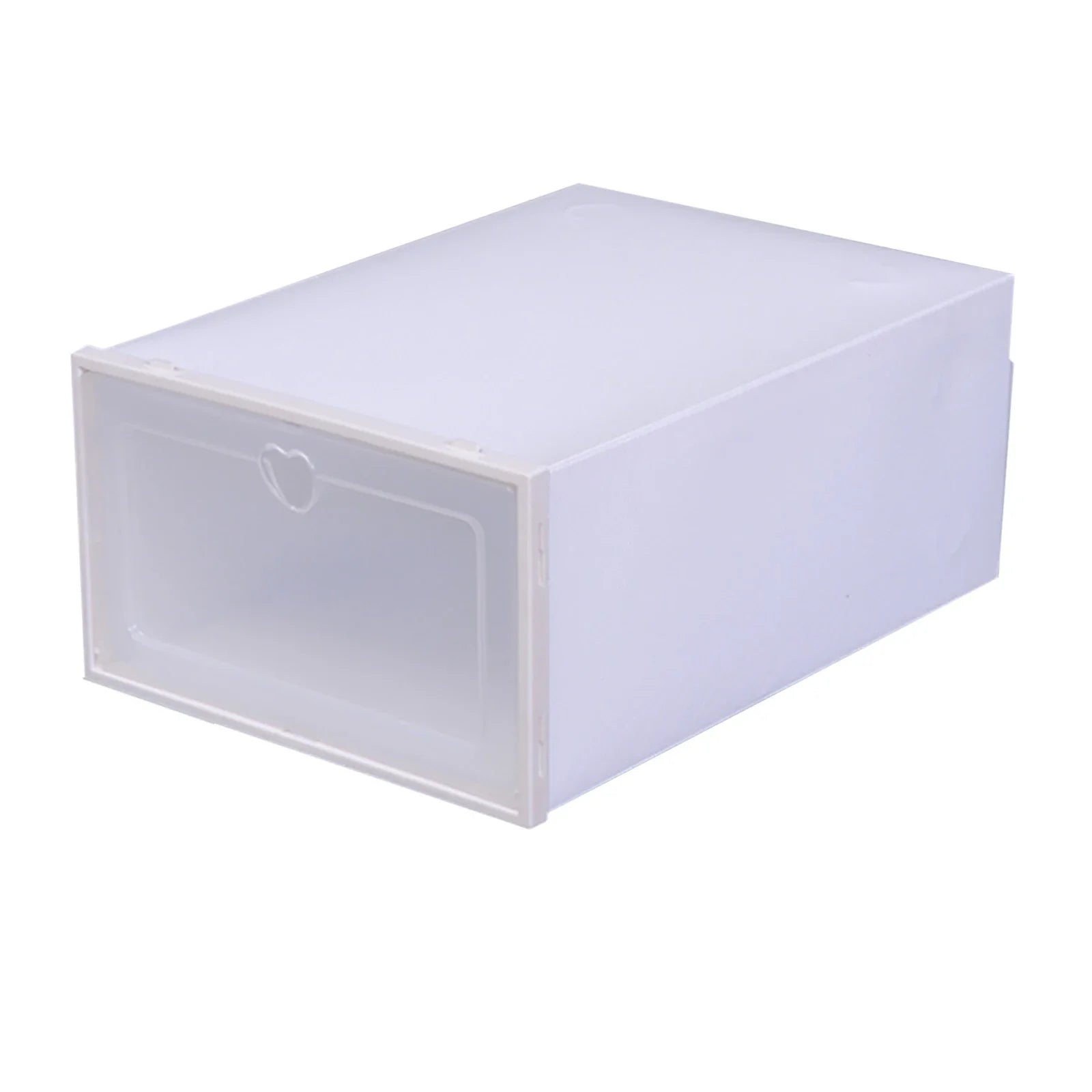 20x Shoe Box Stackable Storage Organizer Sneaker Case Container Transparent