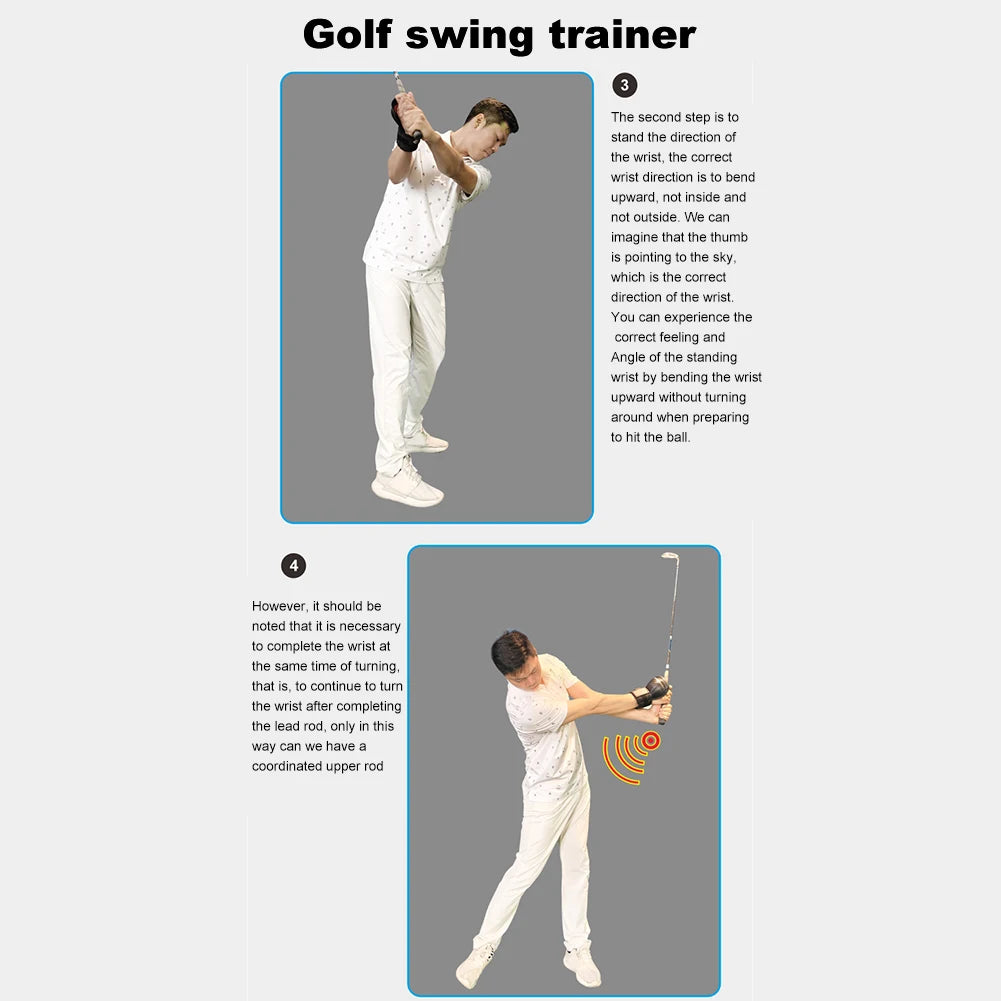 Golf Swing Training Aid Wrist Support Corrector Wrist Brace Practice Tool Suitable For Beginners Sport Aid Accessories Drop Ship