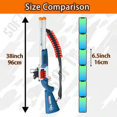 Shotgun Toy Gun Scope and Bullets Softball Gun Shooting Game Birthday Gift, Christmas Gift