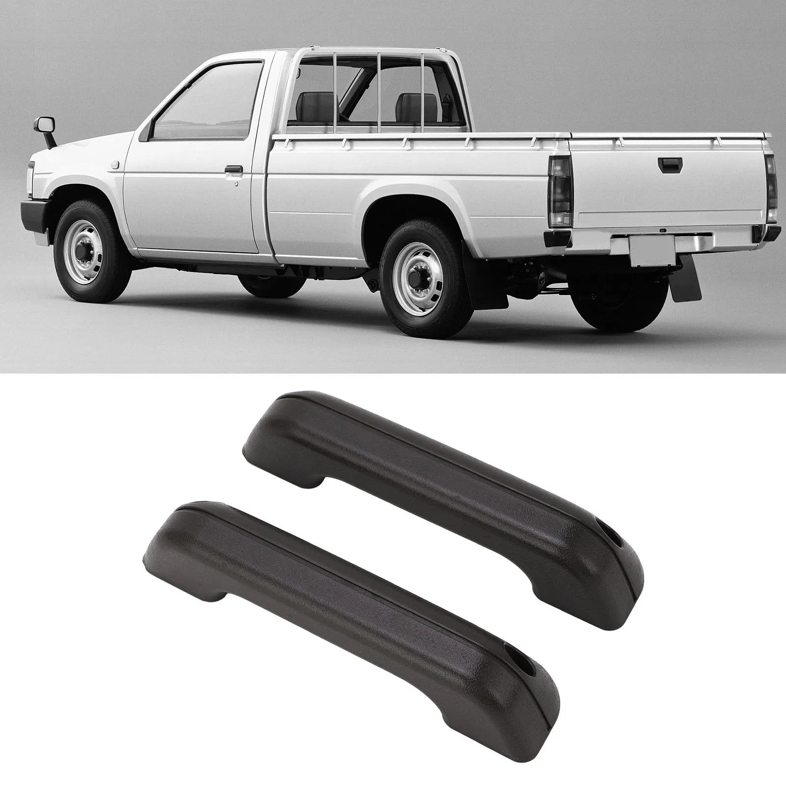 Pair of Armrest Door Handle 80940 15G00 Replacement for Hardbody D21 Frontier Pickup 1986‑1997