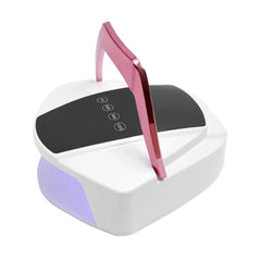 96W UV Nail Lamp Cordless LED Nail Lamp Gel Light Dryer Rechargeable Timeable Nail Tools