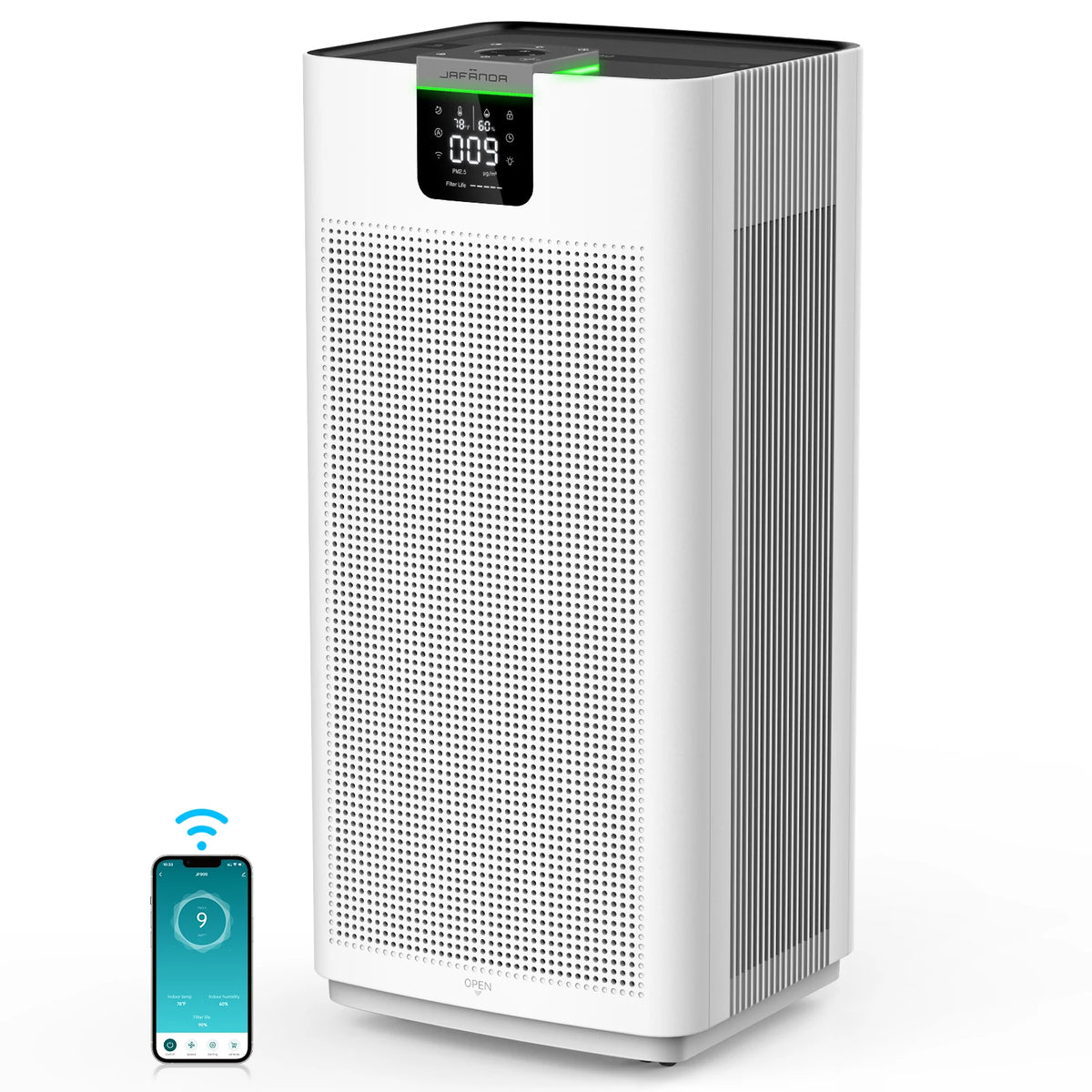 Air Purifiers for Home Office 4575 ft², Ture HEPA Activated Carbon Air Filter, Air Cleaner for Large Room