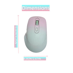 Wireless Mouse, 2.4G Noiseless Mouse, USB Receiver, Portable Computer Mouse for PC, Tablet PC, Notebook, Laptop, Windows System