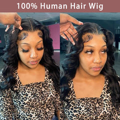 200 Density Short Bob Body Wave 13x4 Transparent Lace Front Human Hair Wigs Brazilian Lace Frontal Wig for Women 14inch on Sale