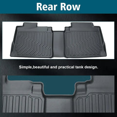 TPE Rubber Car Floor Mats Compatible with 12-17 Equinox GMC Terrain GMC Denali