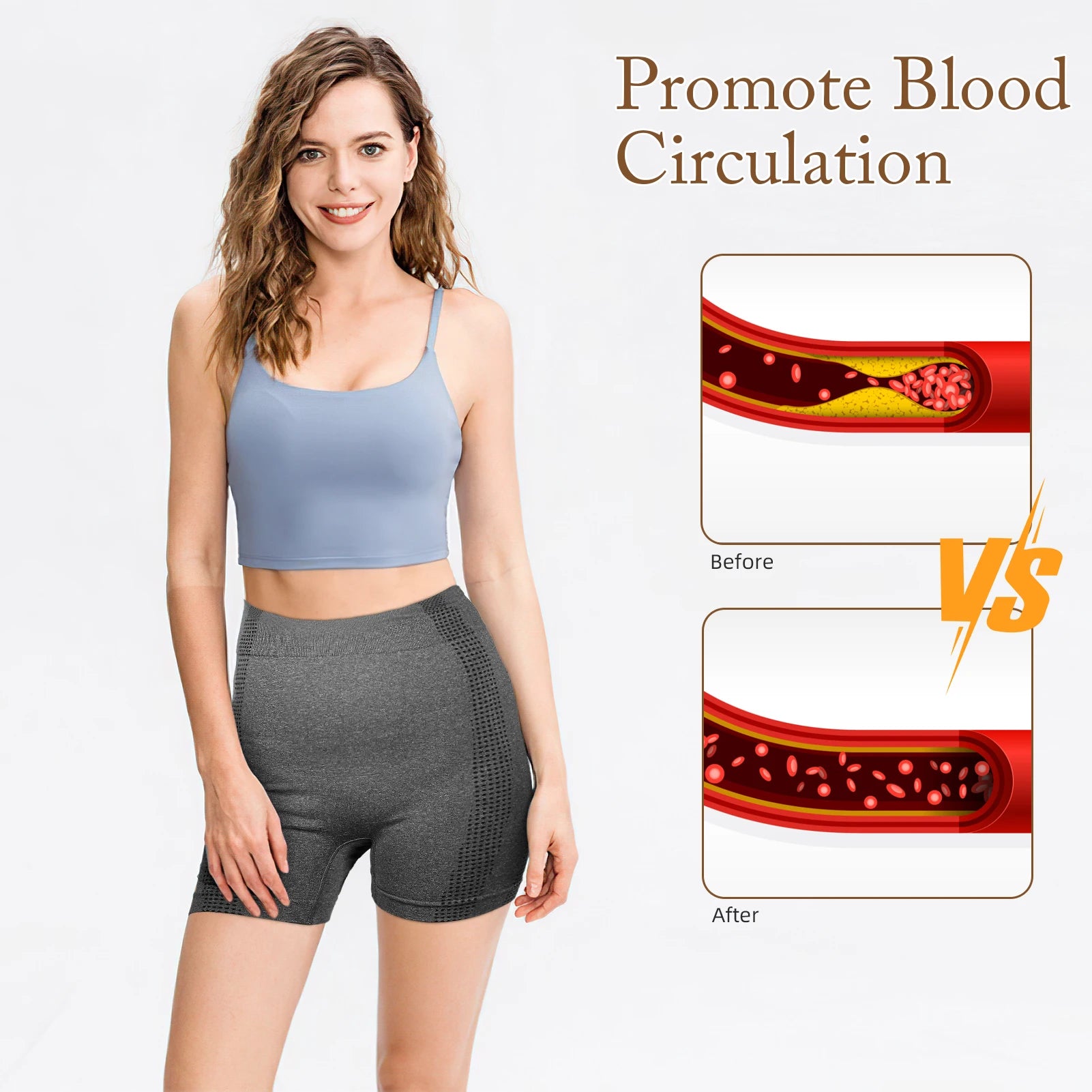 Sports Pants Fitness Yoga Shorts Women Body Sculpting Tight Breathable Quick-drying Sexy High Waist Running Short