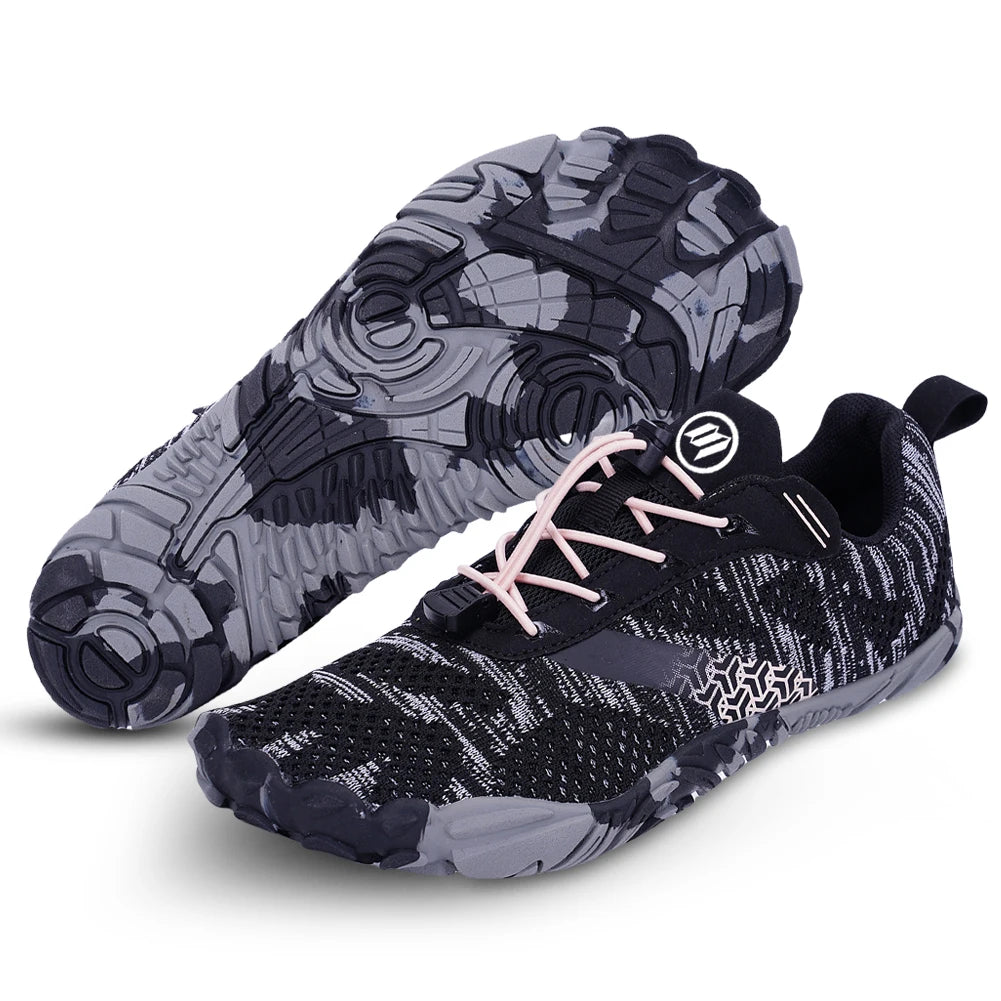 Water Shoes Beach Barefoot Shoes Non-Slip Gym Fitness Shoes Comfortable Hiking Trail Running Shoes for Outdoor Sports