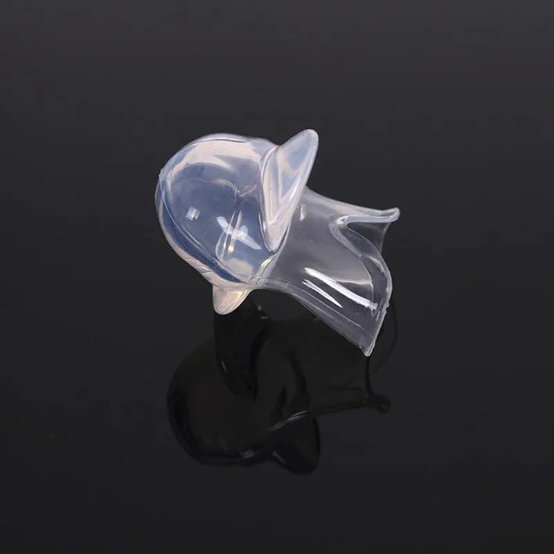 Anti Snoring Mouthpiece Tongue Retainer Helps to Eliminate Snoring Anti Snore Device Silicone Snore Sleep Apnea Anti Ronflement