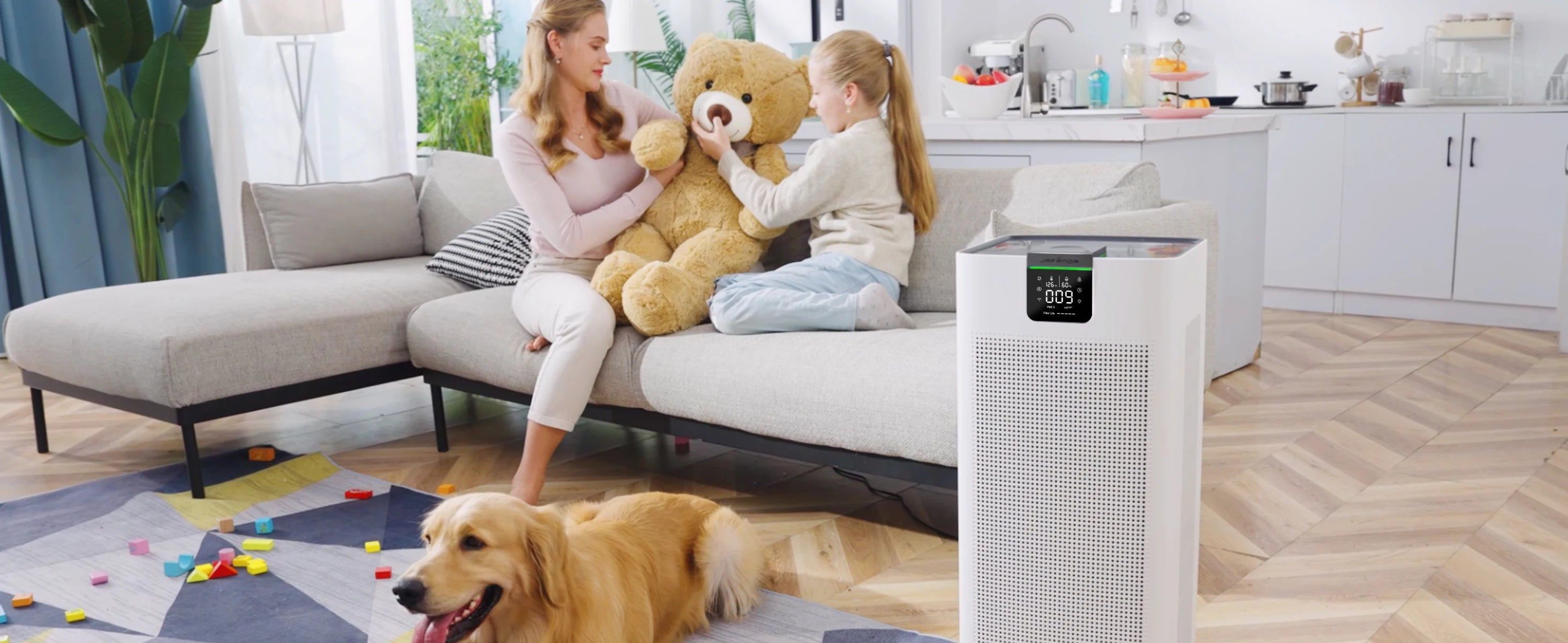 Air Purifiers for Home Office 4575 ft², Ture HEPA Activated Carbon Air Filter, Air Cleaner for Large Room