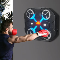 Smart Music Boxing Machine Adult/Children Sports Response Target LED Luminous Boxing Training Bag Home Punching Bag