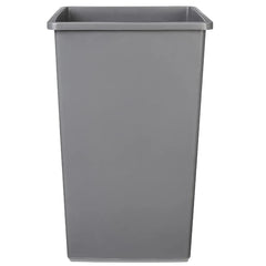 Square Waste Container 25 gallons Pack of 2 Grey (Previously AmazonCommercial brand)