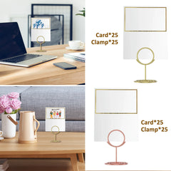 Table Number Holders Metal Table Number Stand with Cards Elegant Place Card Holder DIY Table Photo Holder Reliable Wire Picture