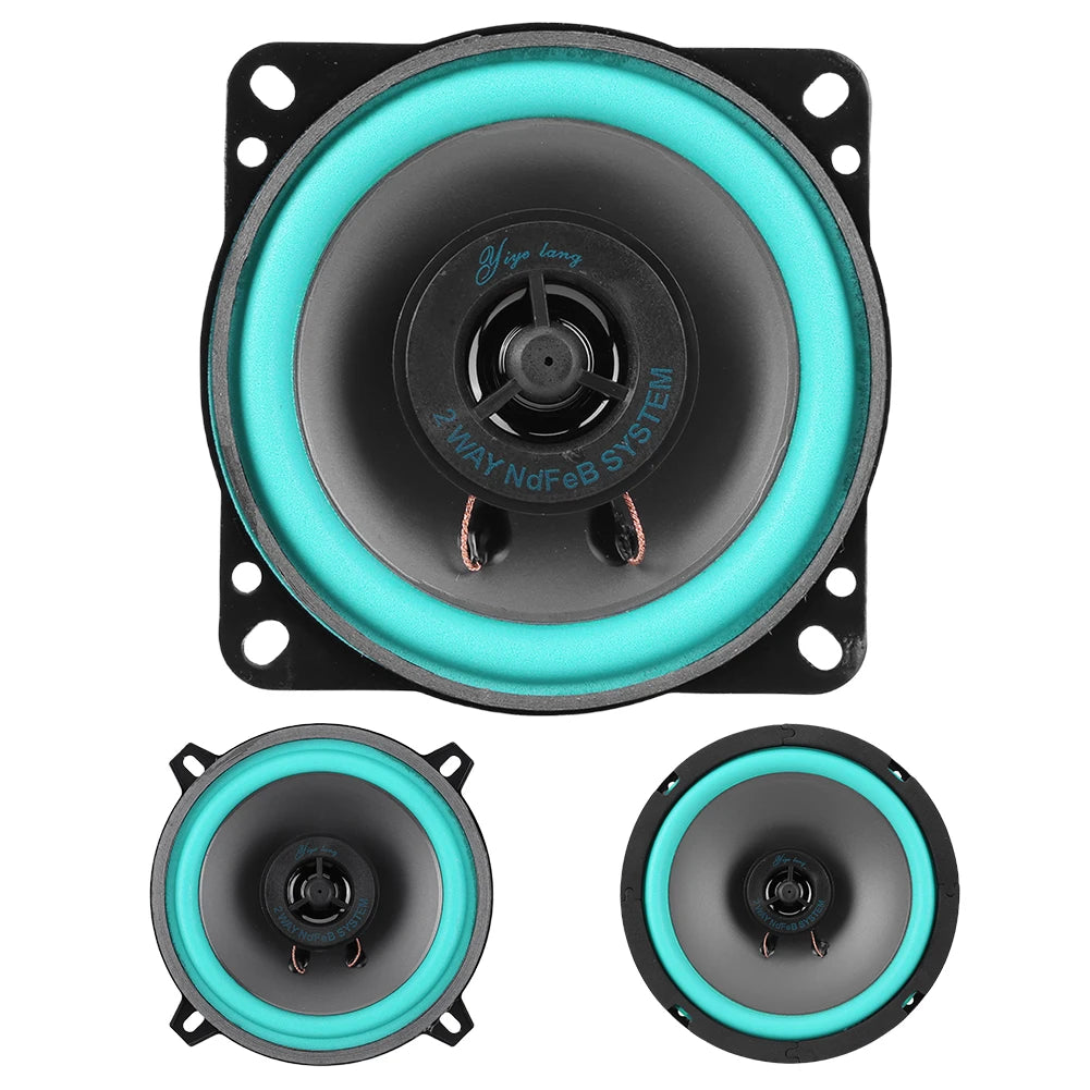 4/5/6 Inch Car Speakers 100/160W HiFi Coaxial Subwoofer Universal Automotive Audio Music Full Range Frequency Car Stereo Speaker