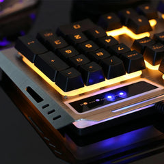 RGB Gaming Keyboard and Mouse Kit Wired/Wireless PC Keyboard USB Gamer Keyboard Backlit for Computer PC Laptop