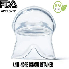 Anti Snoring Mouthpiece Tongue Retainer Helps to Eliminate Snoring Anti Snore Device Silicone Snore Sleep Apnea Anti Ronflement