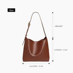 PU Leather Shoulder Bag Women Retro Large Vegan Tote Purse with Wallet