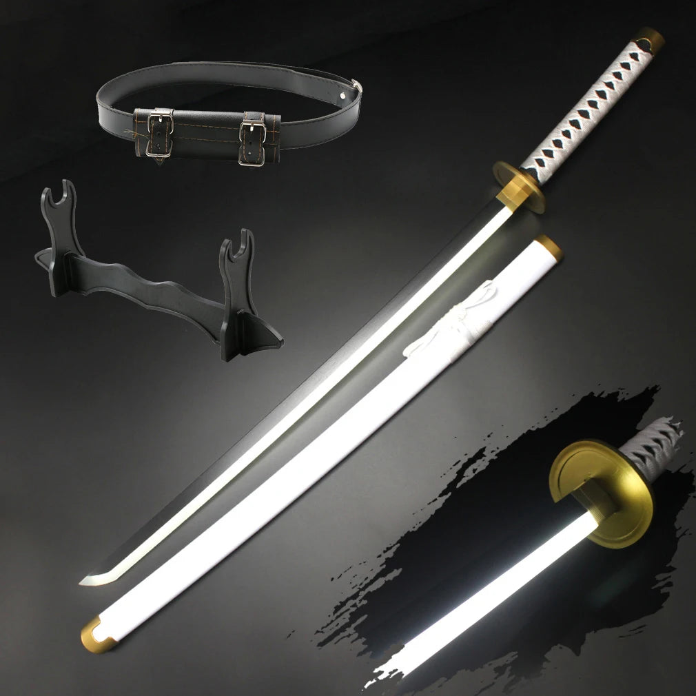 Roronoa Zoro Katana LED Light Up Sword Role-playing Weapons Props Sandai kitetsu Yubashiri Halloween Gifts