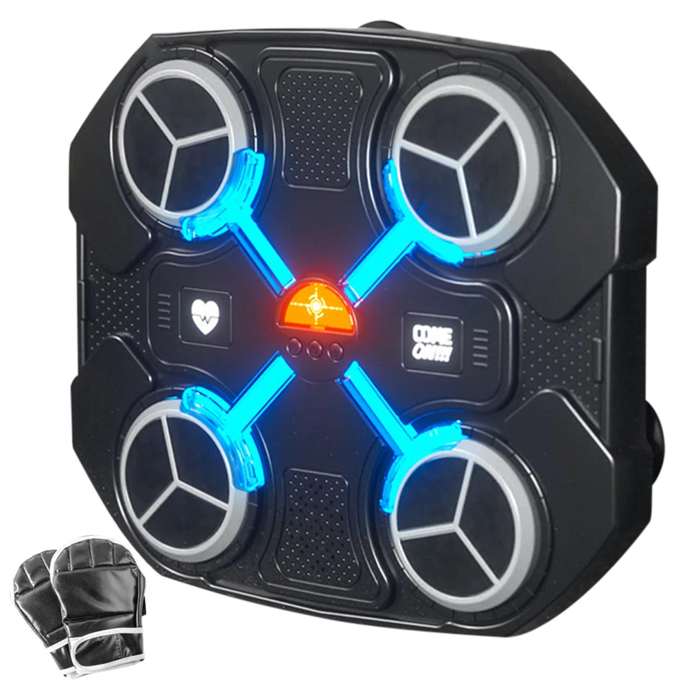 Smart Music Boxing Machine Adult/Children Sports Response Target LED Luminous Boxing Training Bag Home Punching Bag