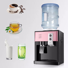 5 Gallon Top Loading Water Cooler Dispenser Countertop Hot+Cold Drinking Machine for Home Office Use