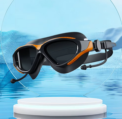 Professional Swimming Goggles HD Waterproof Anti Fog Silicon Swimming Cap Water Racing Sports Equipment for Men Women